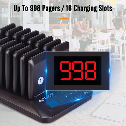 RETEKESS TD157 Restaurant & Food Truck Pager System by HitMyNeed
