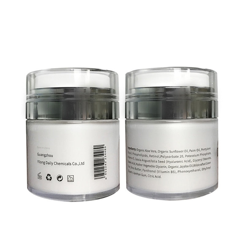 Retinol Face Moisturizer with Hyaluronic Acid 50g by HitMyNeed