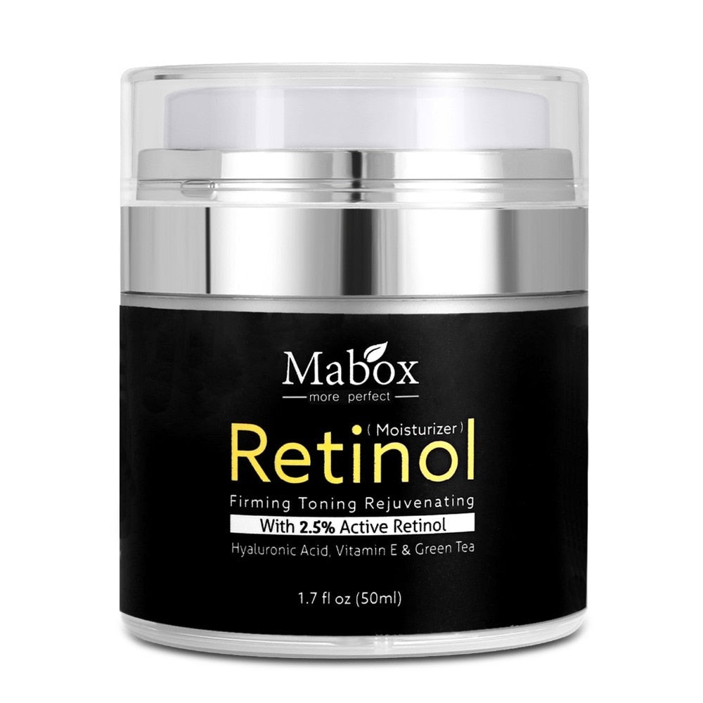Retinol Face Moisturizer with Hyaluronic Acid 50ml by HitMyNeed