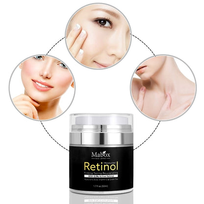 Retinol Face Moisturizer with Hyaluronic Acid 50ml by HitMyNeed