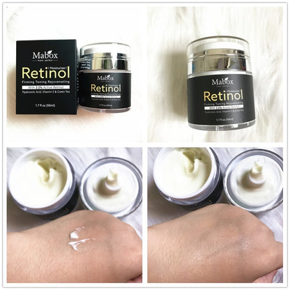 Retinol Face Moisturizer with Hyaluronic Acid 50ml by HitMyNeed