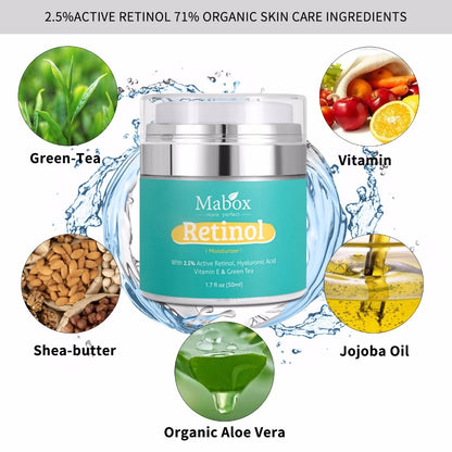 Retinol Facial Moisturizer Cream 1.7 fl oz by HitMyNeed