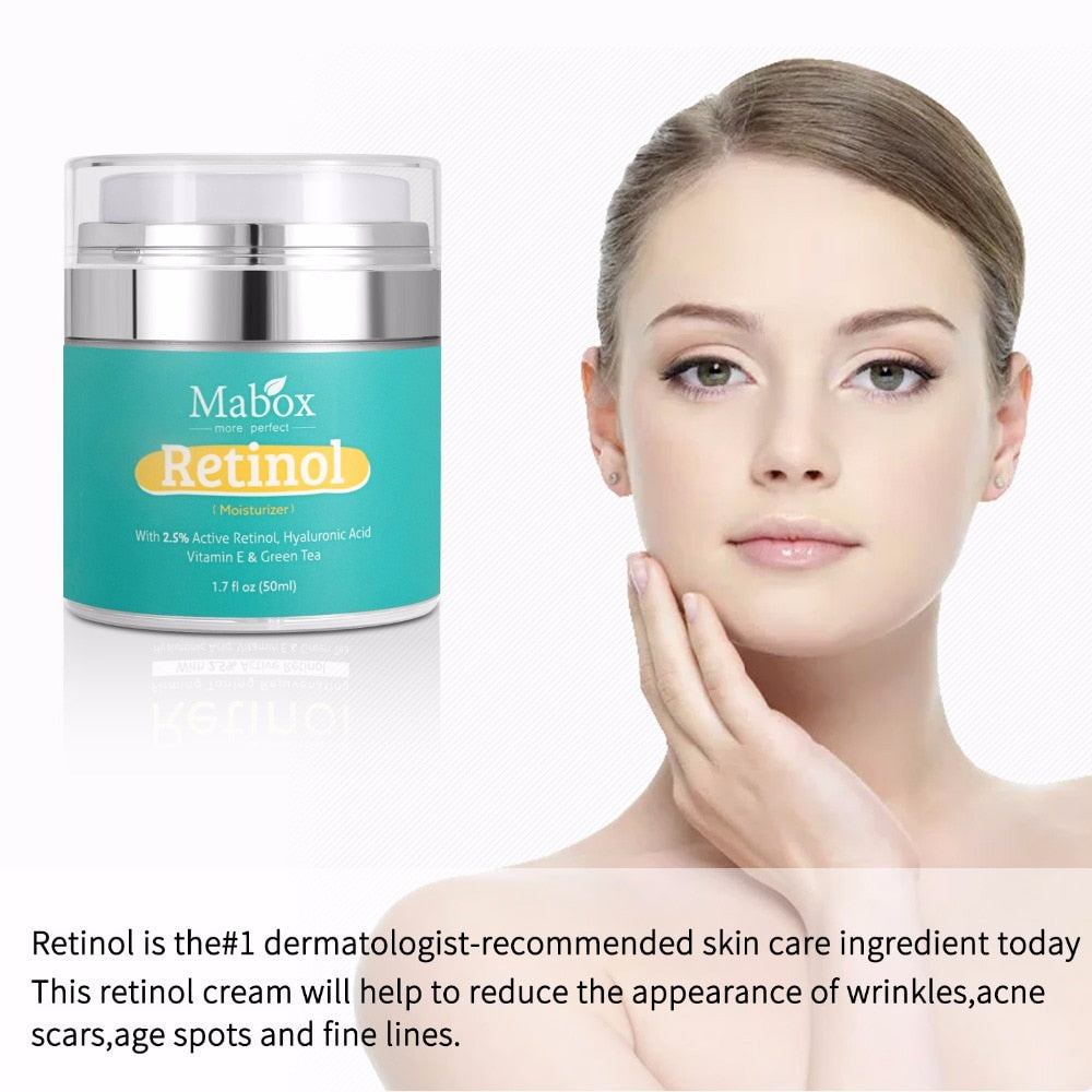Retinol Facial Moisturizer Cream 1.7 fl oz by HitMyNeed