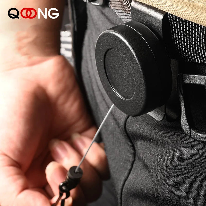 Retractable 100cm Steel Wire Anti-Lost Keychain by HitMyNeed