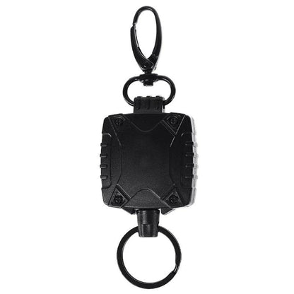 Retractable Anti-Loss Metal Keychain with Elastic Cord a by HitMyNeed