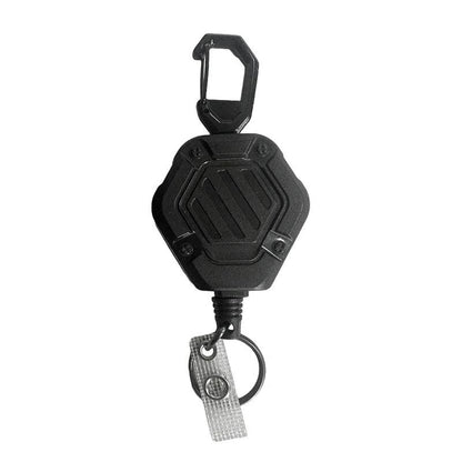 Retractable Anti-Loss Metal Keychain with Elastic Cord a1 by HitMyNeed