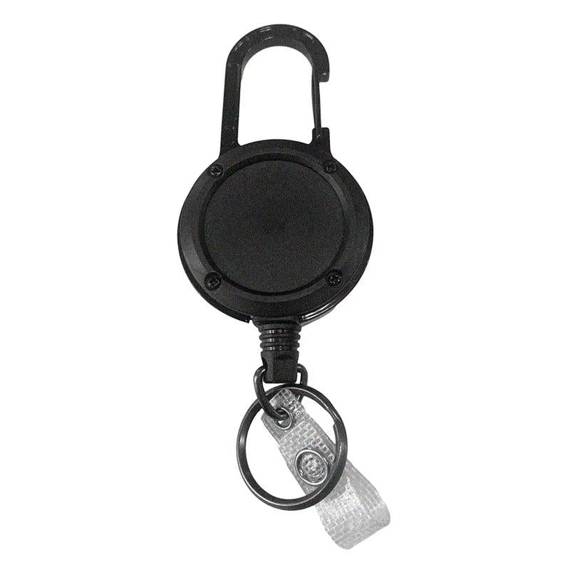 Retractable Anti-Loss Metal Keychain with Elastic Cord a3 by HitMyNeed