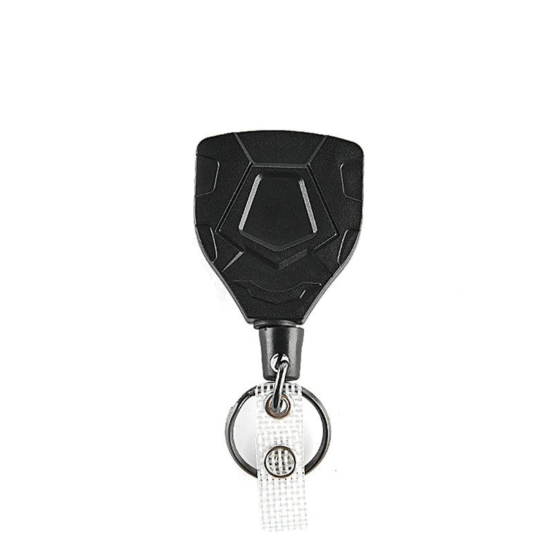 Retractable Anti-Loss Metal Keychain with Elastic Cord g by HitMyNeed