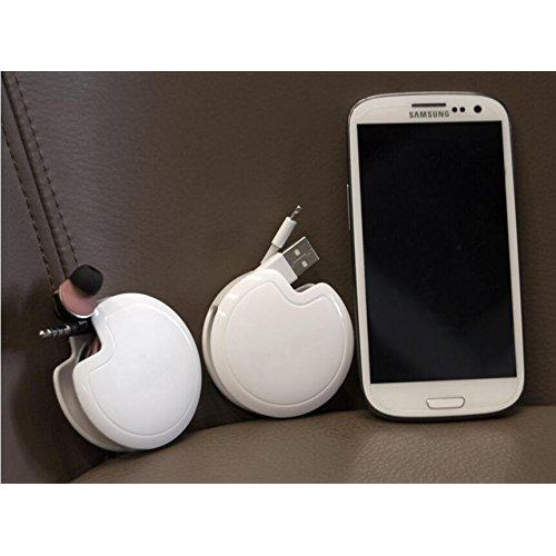 Retractable Earphone Holder and Cable Winder by HitMyNeed