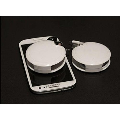 Retractable Earphone Holder and Cable Winder by HitMyNeed