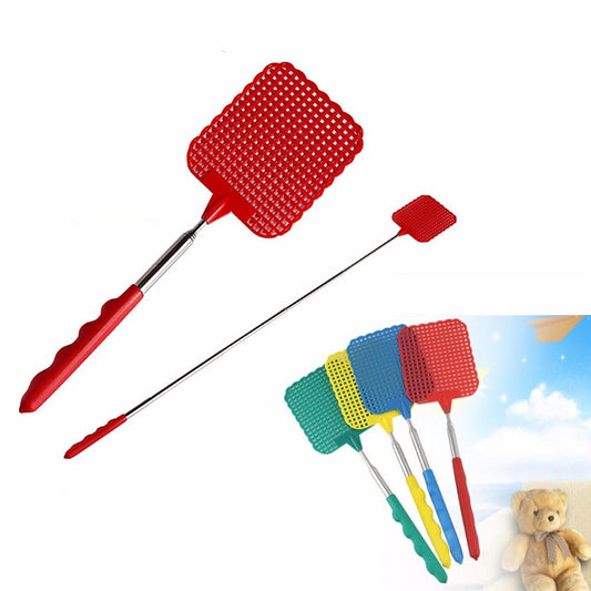Retractable Fly Swatter with Stainless Steel Handle by HitMyNeed