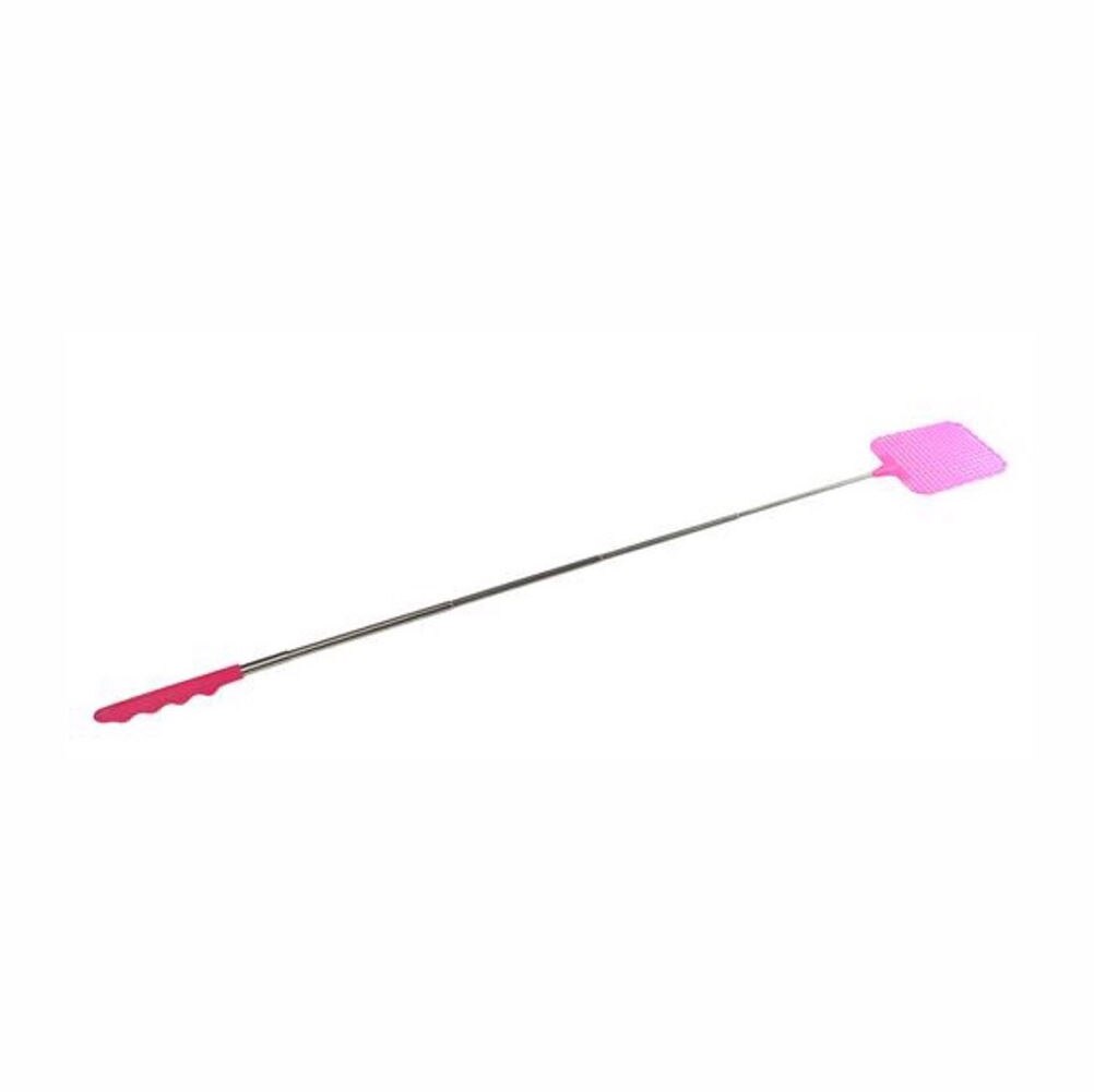 Retractable Fly Swatter with Stainless Steel Handle by HitMyNeed