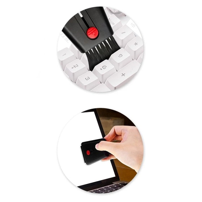 Retractable Keyboard Brush and Screen Duster by HitMyNeed