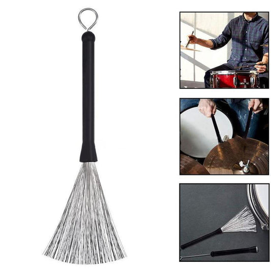 Retractable Metal Wire Drum Brush by HitMyNeed