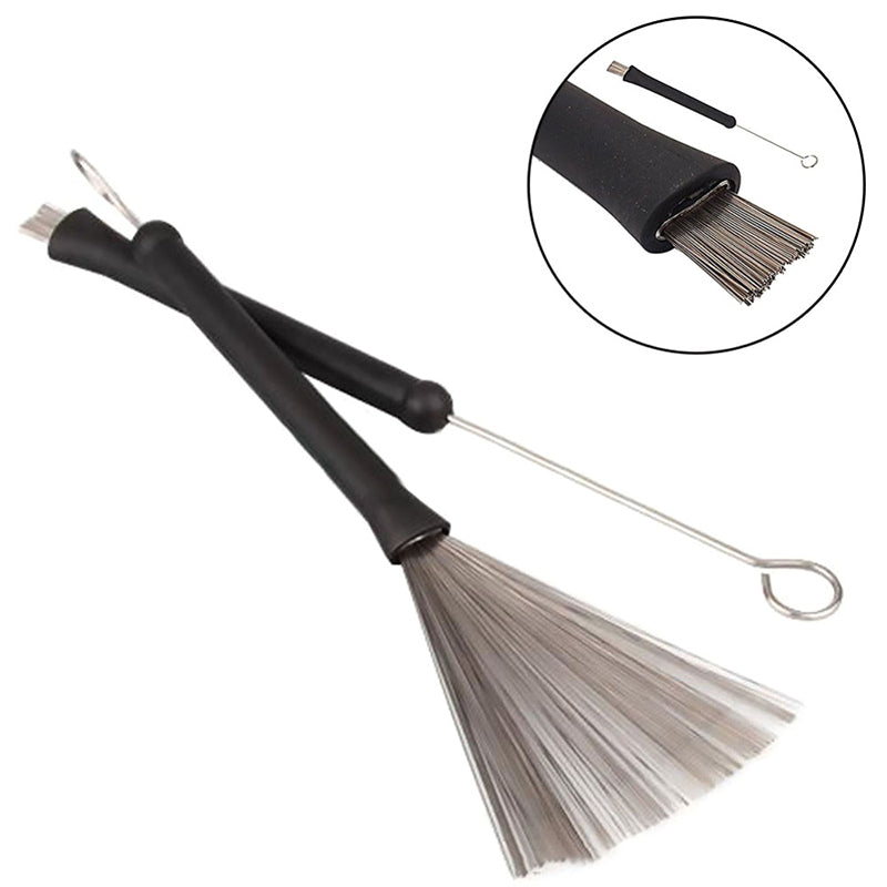 Retractable Metal Wire Drum Brush by HitMyNeed