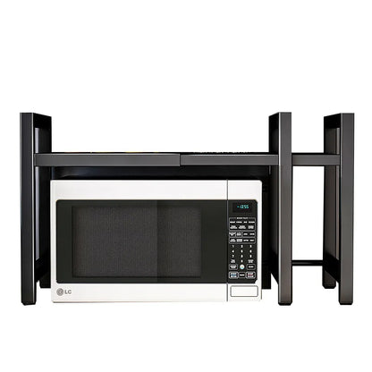 Retractable Multi-Layer Microwave & Kitchen Storage Rack by HitMyNeed