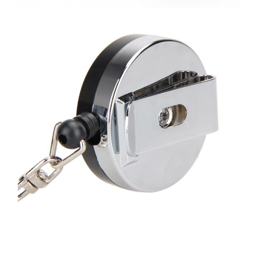 Retractable Pool Chalk Holder with Clip by HitMyNeed