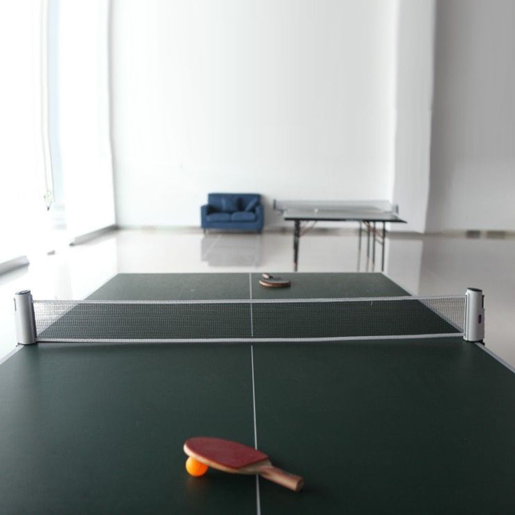 Retractable Table Tennis Net for Any Table by HitMyNeed