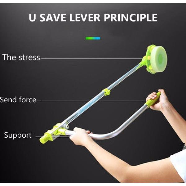 Retractable U-Shaped Multifunctional Window Cleaner by HitMyNeed