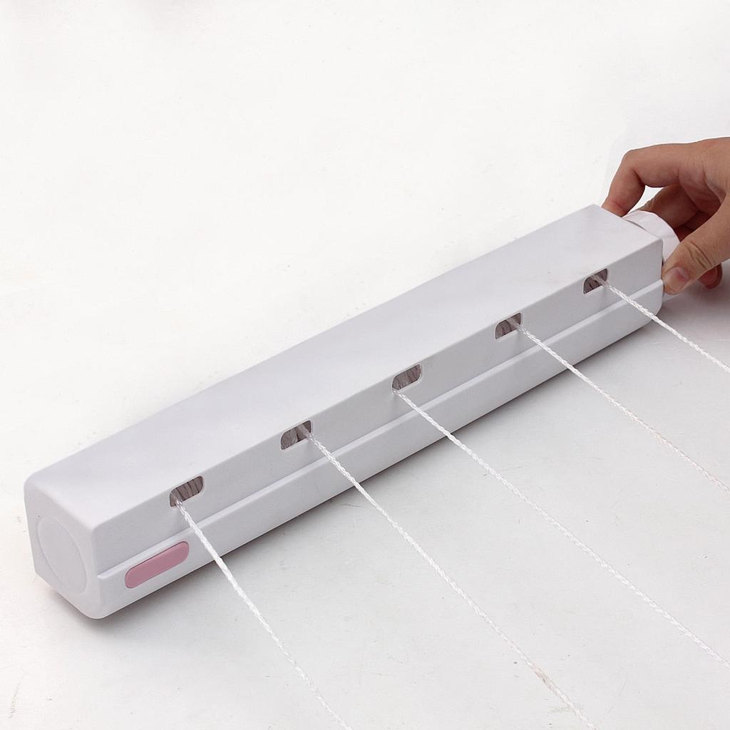 Retractable Wall-Mounted Clothes Drying Rack by HitMyNeed