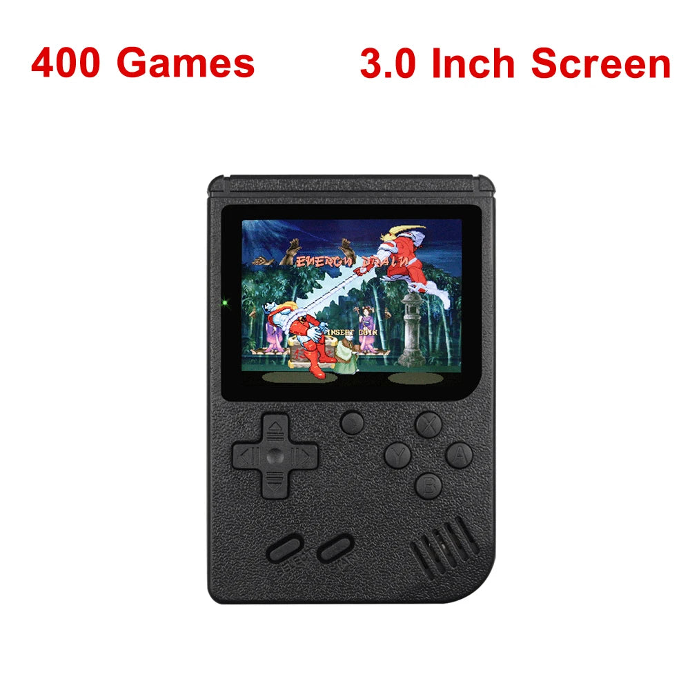 Retro 8-Bit Handheld Game Console with 400 Games 3-0-blackonlyconsole by HitMyNeed