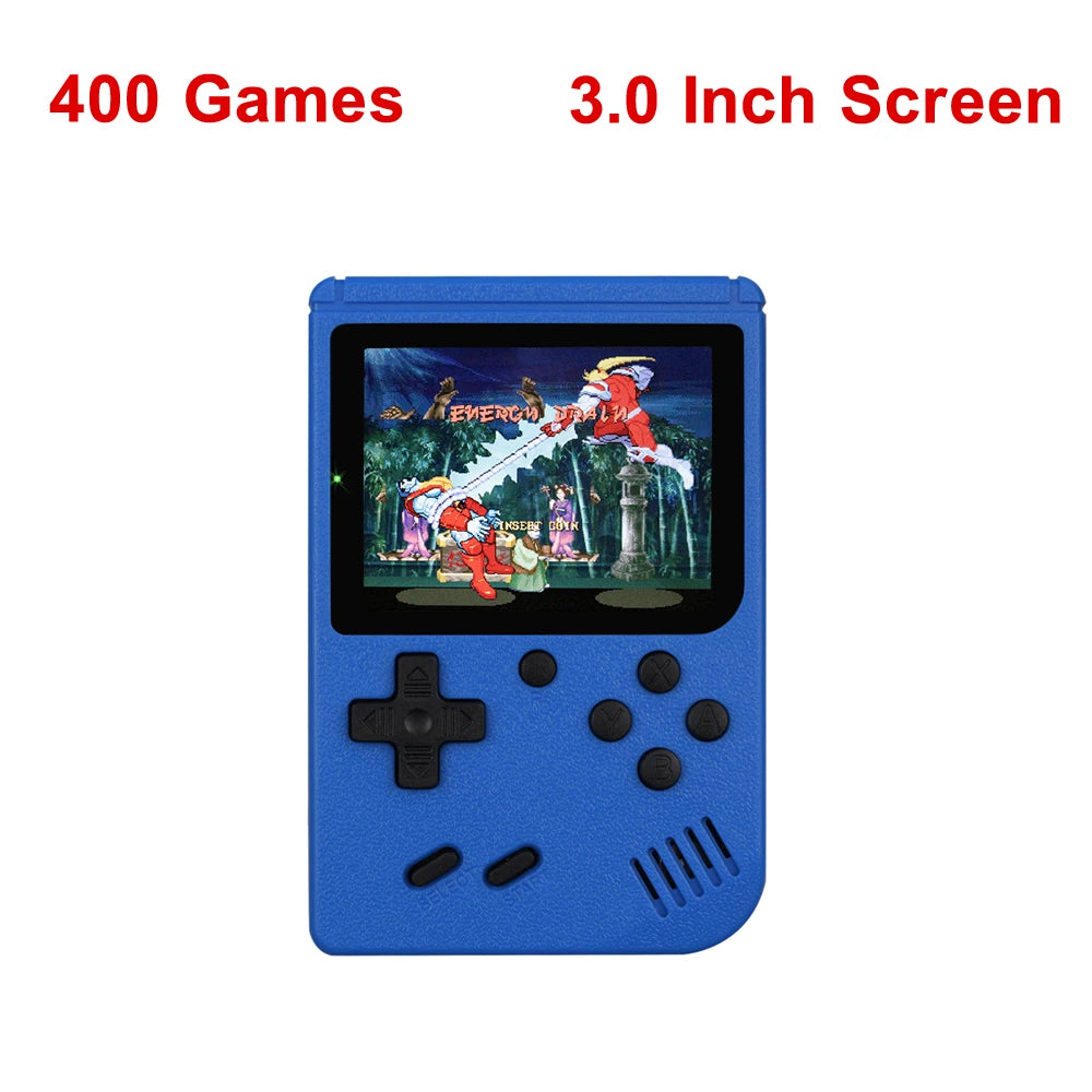 Retro 8-Bit Handheld Game Console with 400 Games 3-0-blueonlyconsole by HitMyNeed