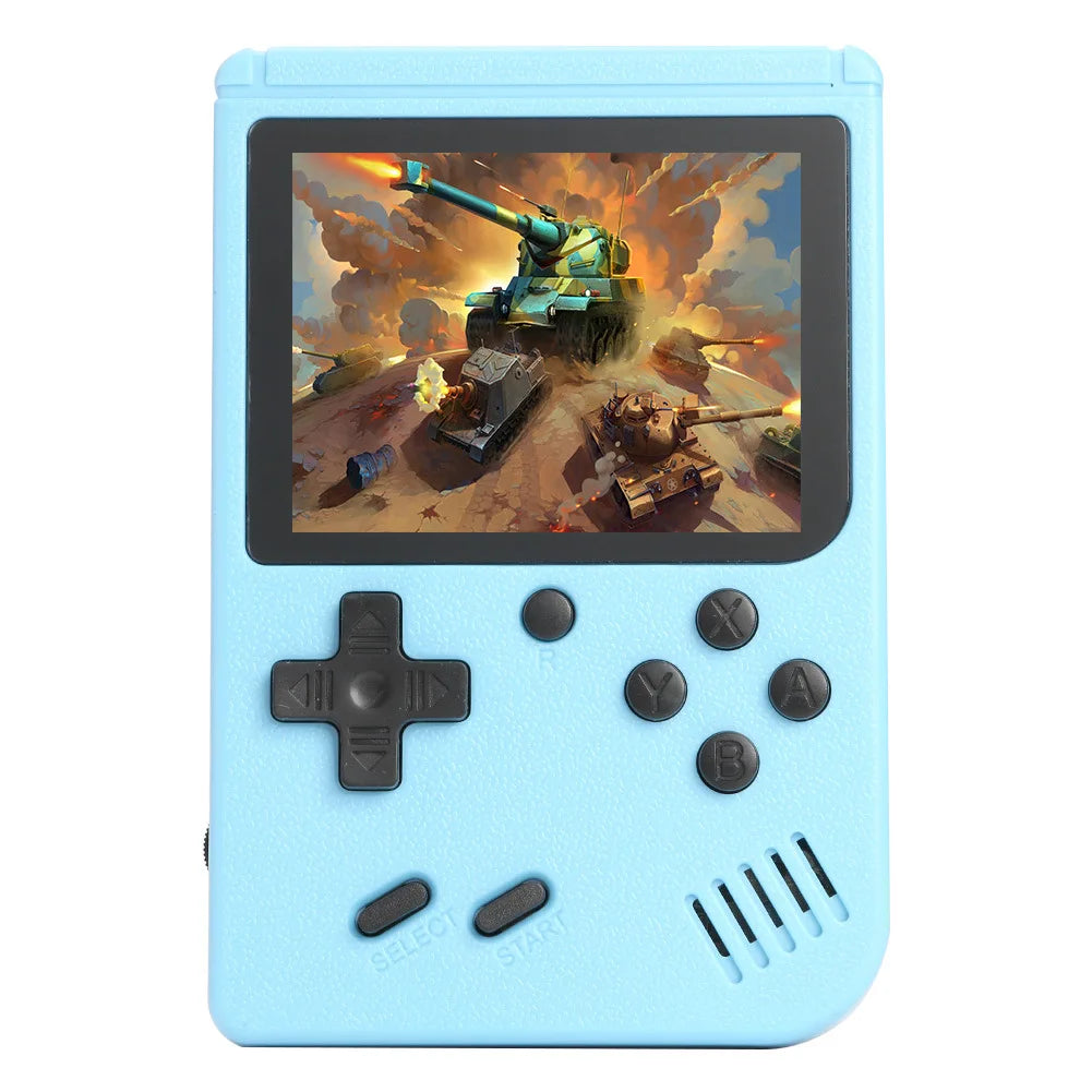 Retro 8-Bit Handheld Game Console with 500 Games blue by HitMyNeed