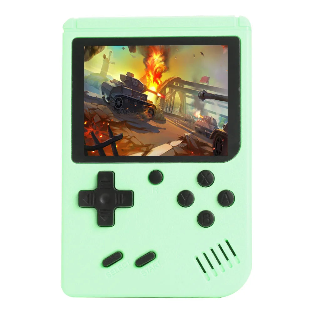 Retro 8-Bit Handheld Game Console with 500 Games green by HitMyNeed