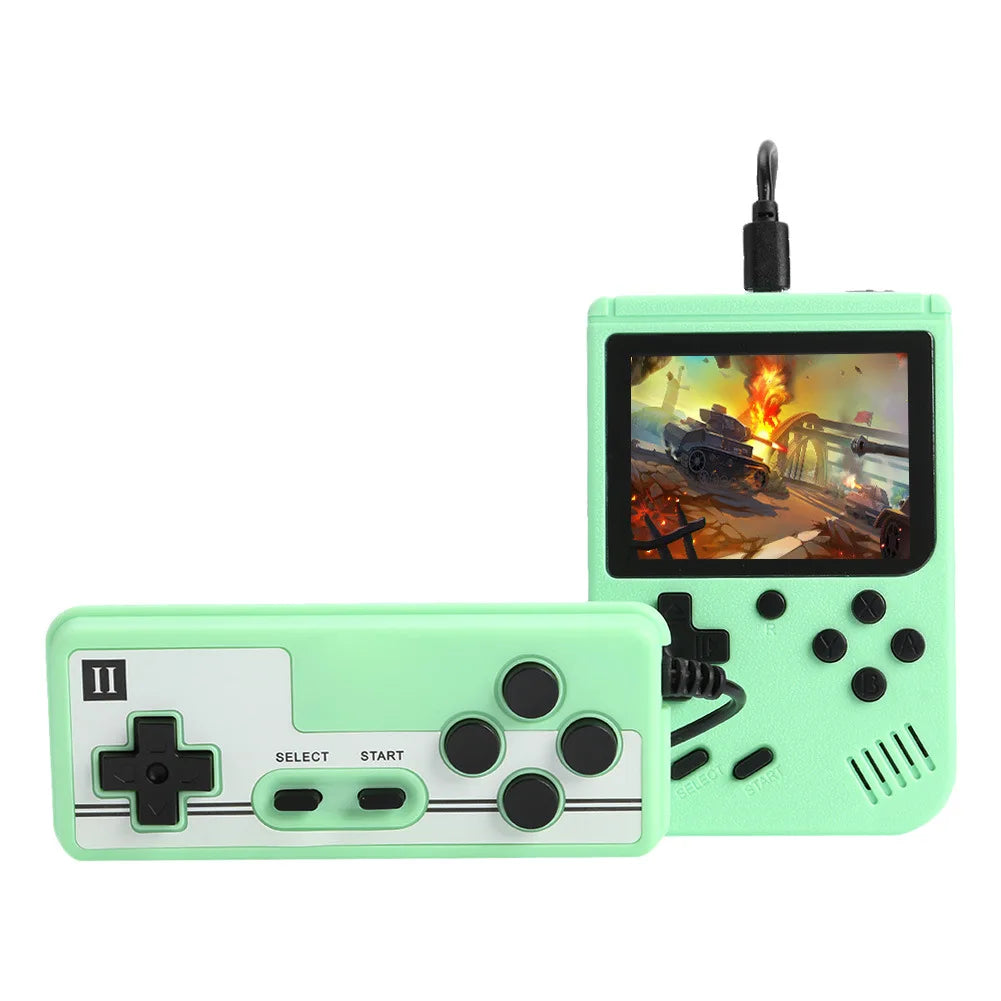 Retro 8-Bit Handheld Game Console with 500 Games green-doubles by HitMyNeed