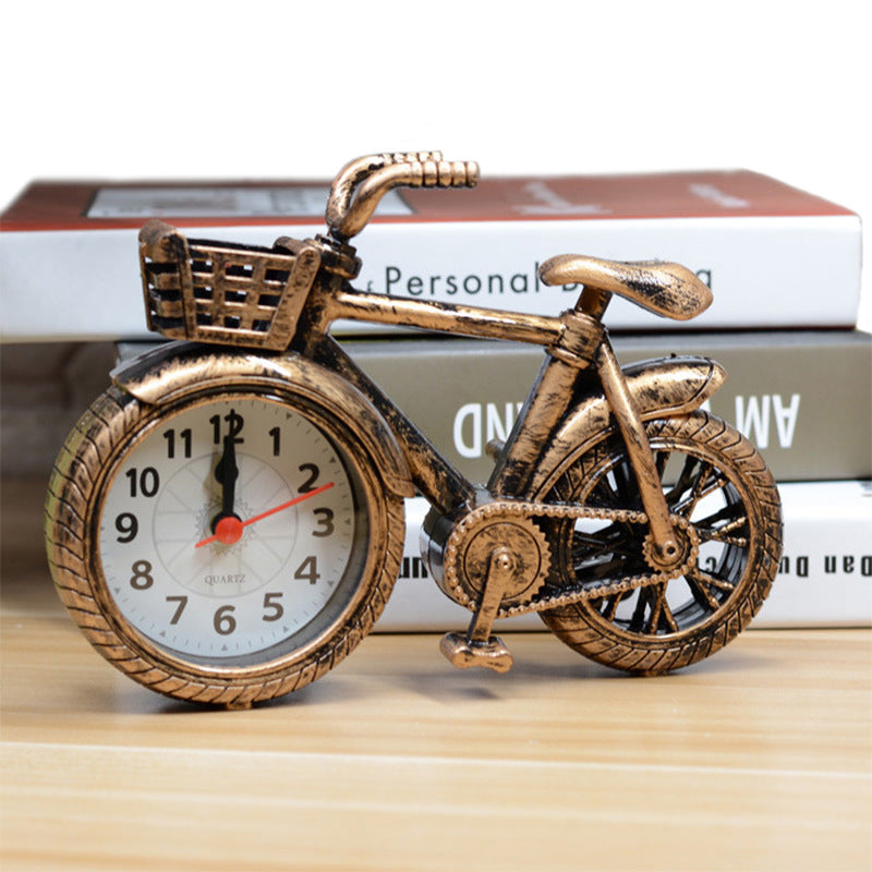 Retro Bicycle Alarm Clock for Desk or Bedside by HitMyNeed