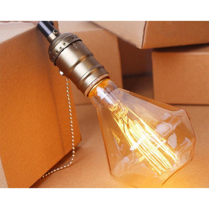 Retro Diamond Incandescent Decor Bulb E27 40W by HitMyNeed
