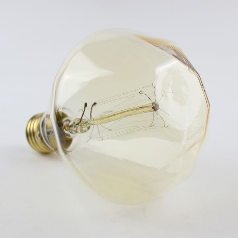 Retro Diamond Incandescent Decor Bulb E27 40W by HitMyNeed