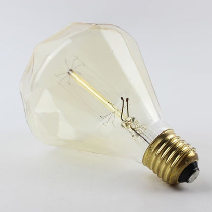 Retro Diamond Incandescent Decor Bulb E27 40W by HitMyNeed