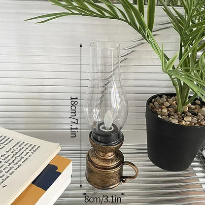 Retro Flameless Kerosene-Style Table Lamp s2-candlestick by HitMyNeed