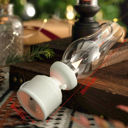 Retro Flameless Kerosene-Style Table Lamp s3-candlestick by HitMyNeed