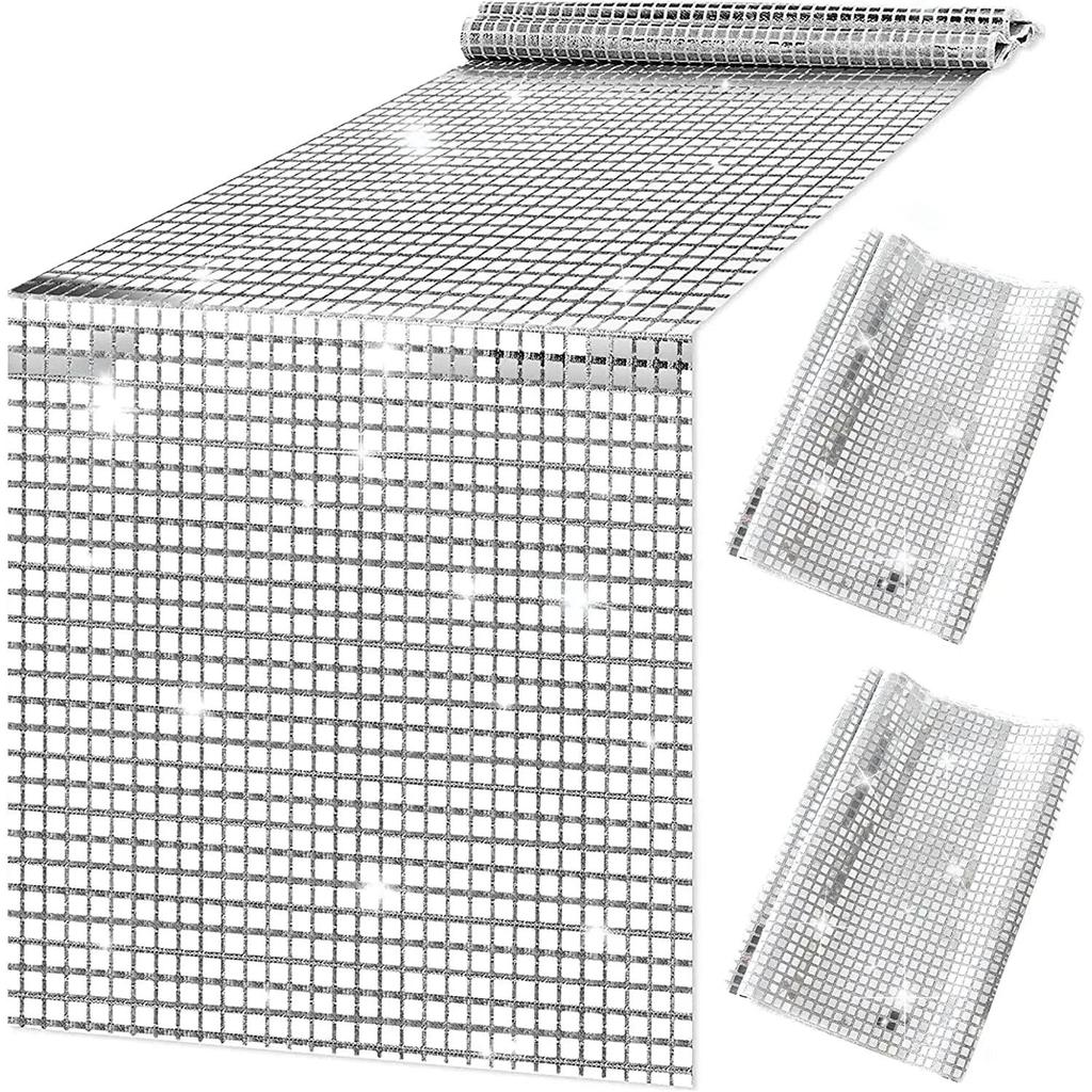 Retro Glitter Sequin Table Runner for Parties by HitMyNeed