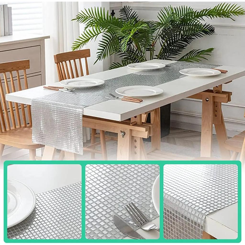 Retro Glitter Sequin Table Runner for Parties by HitMyNeed