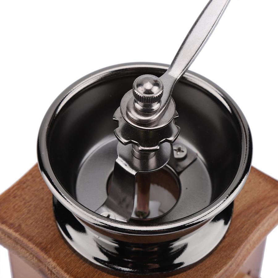 Retro Manual Coffee Grinder Wooden Mill by HitMyNeed