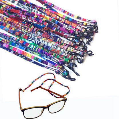 Retro Print Glasses Strap Cord, Set of 5 by HitMyNeed