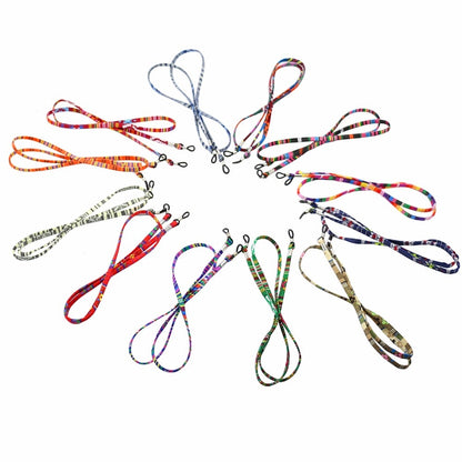 Retro Print Glasses Strap Cord, Set of 5 by HitMyNeed