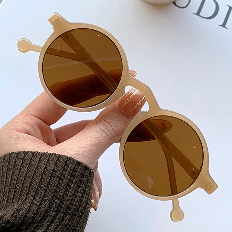 Retro Round Sunglasses for Women by HitMyNeed