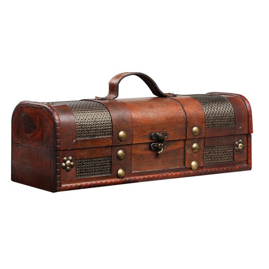 Retro Wooden Wine Case Gift and Storage Box by HitMyNeed