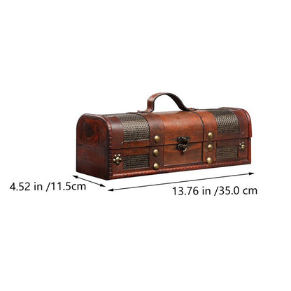 Retro Wooden Wine Case Gift and Storage Box by HitMyNeed