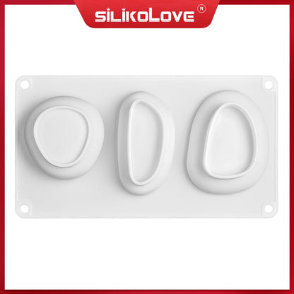 Reusable 3D Silicone Stone Mold for Chocolate & Wax by HitMyNeed