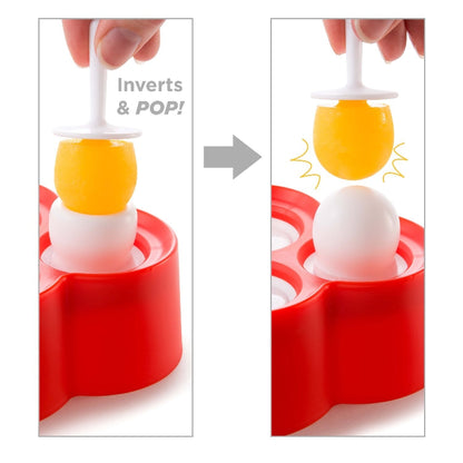 Reusable 9-Cavity Silicone Ball Popsicle Mold by HitMyNeed