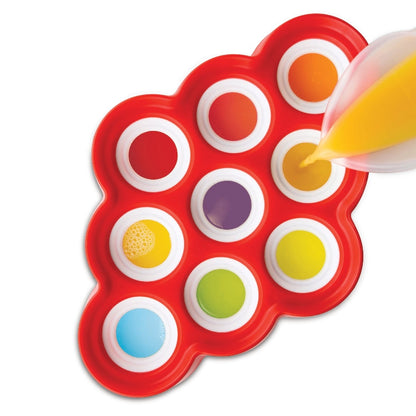 Reusable 9-Cavity Silicone Ball Popsicle Mold by HitMyNeed