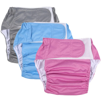 Reusable Adult Cloth Diaper, Large, Washable by HitMyNeed