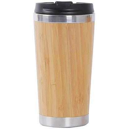 Reusable Bamboo Coffee Travel Cup 450ml by HitMyNeed