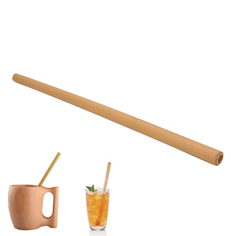 Reusable Bamboo Drinking Straws Set of 12 by HitMyNeed