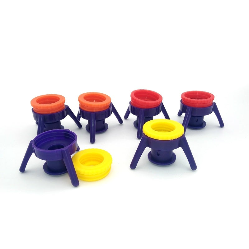 Reusable Bottle Cap & Stand Kit (Set of 3 Sizes) by HitMyNeed